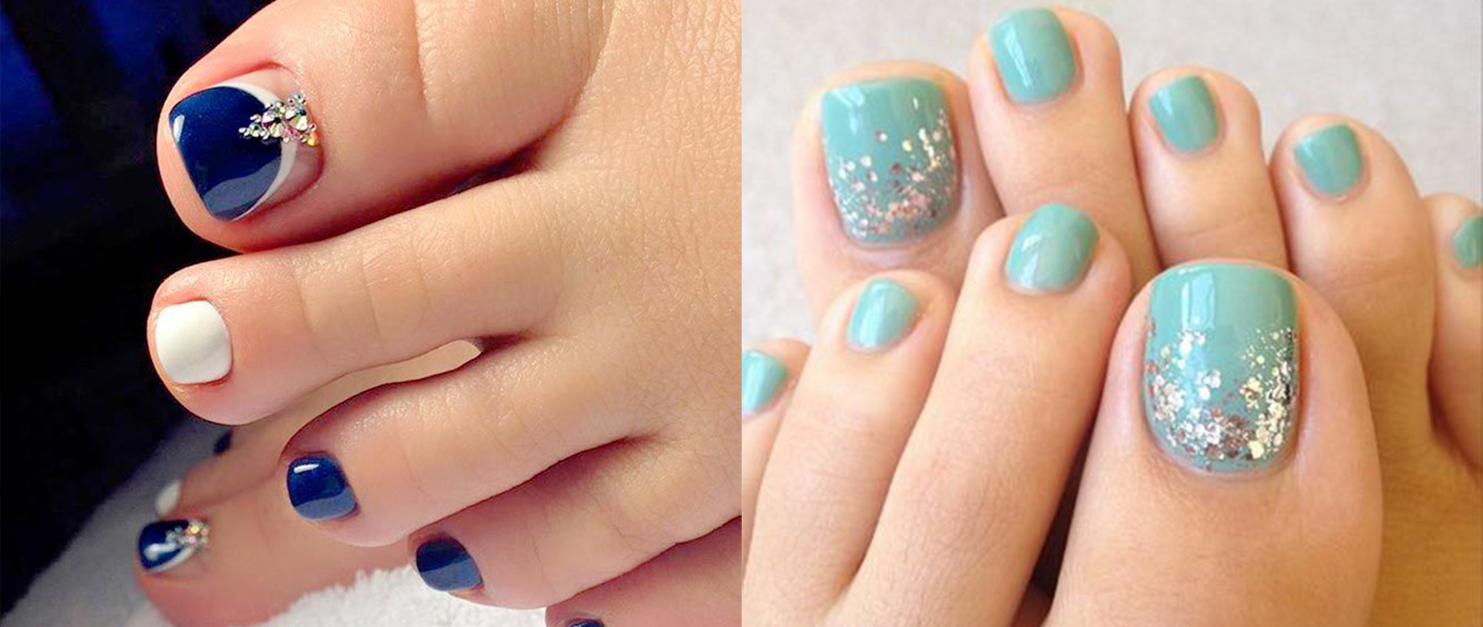 12 Nail Art Ideas for Pretty Toes This Holiday Season Faces Canada