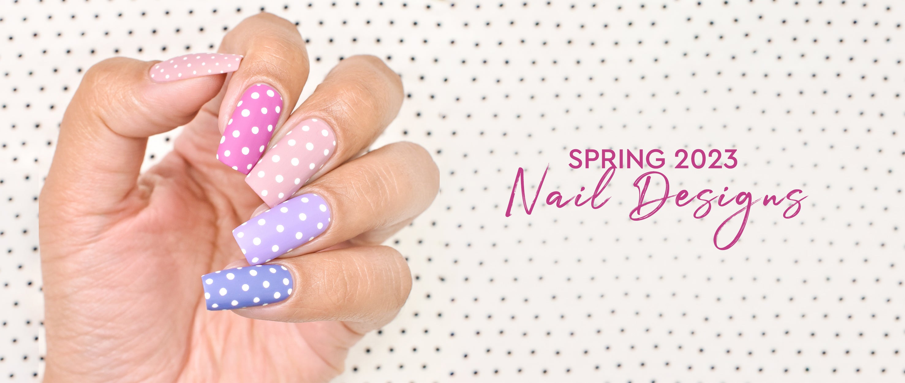 Vibrant Spring Flowers Shine on Nails
