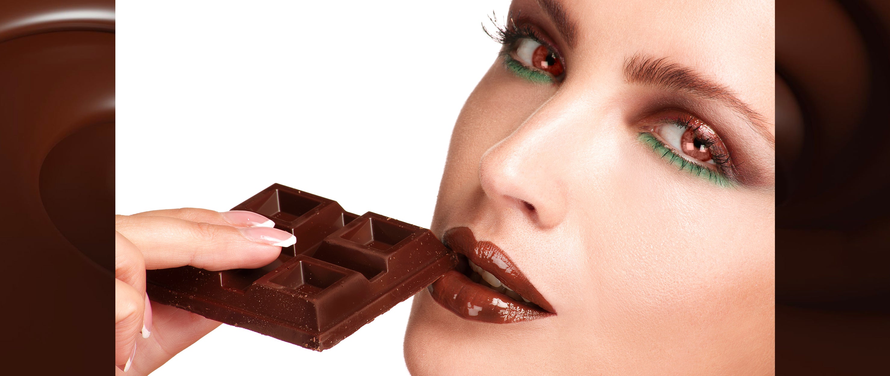 Celebrate World Chocolate Day with Glam Brown Makeup Ideas Faces