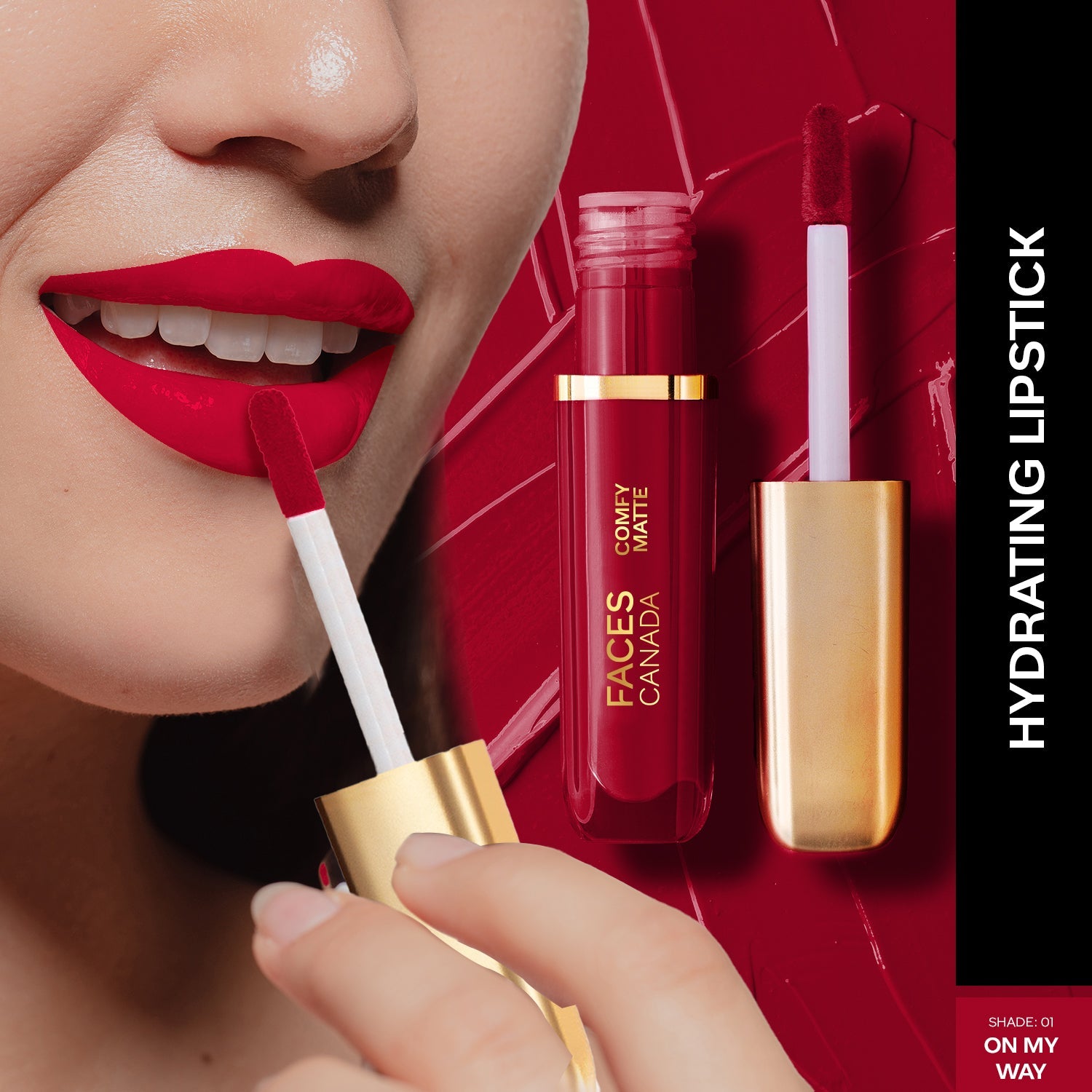 New Faces Canada Comfy Silk Liquid Lipstick Review &Swatches
