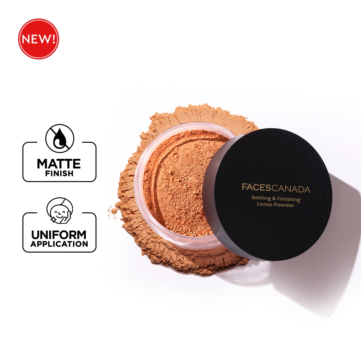 Setting and Finishing Loose Powder Faces Canada