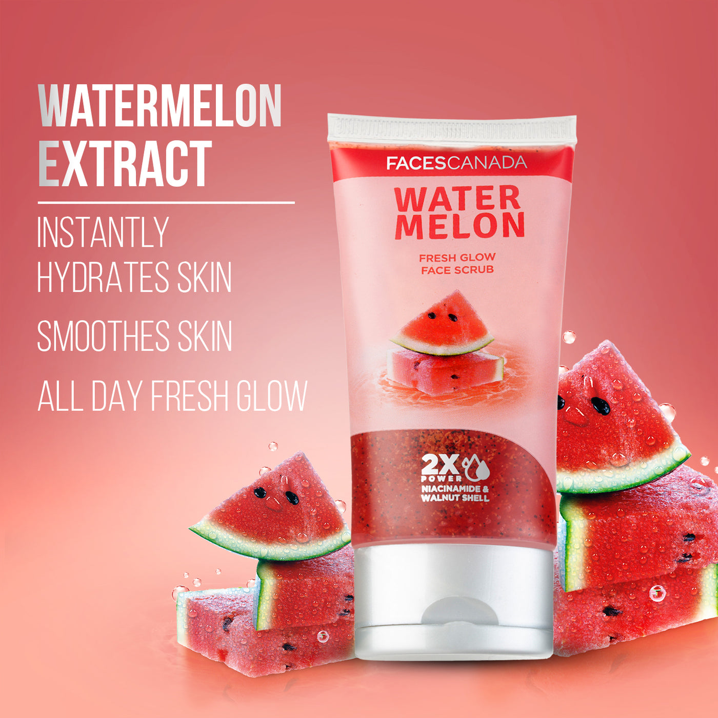 Water Melon Fresh Glow Face Scrub