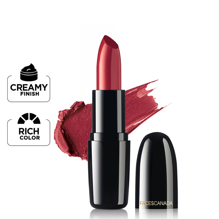Weightless Creme Finish Lipstick Rock Solid 02