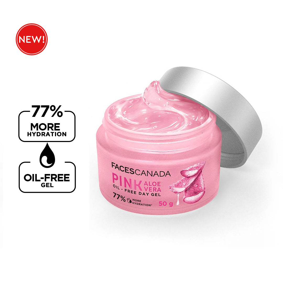 Vegan Pink Aloe Vera Day Gel [Oil-Free] Online