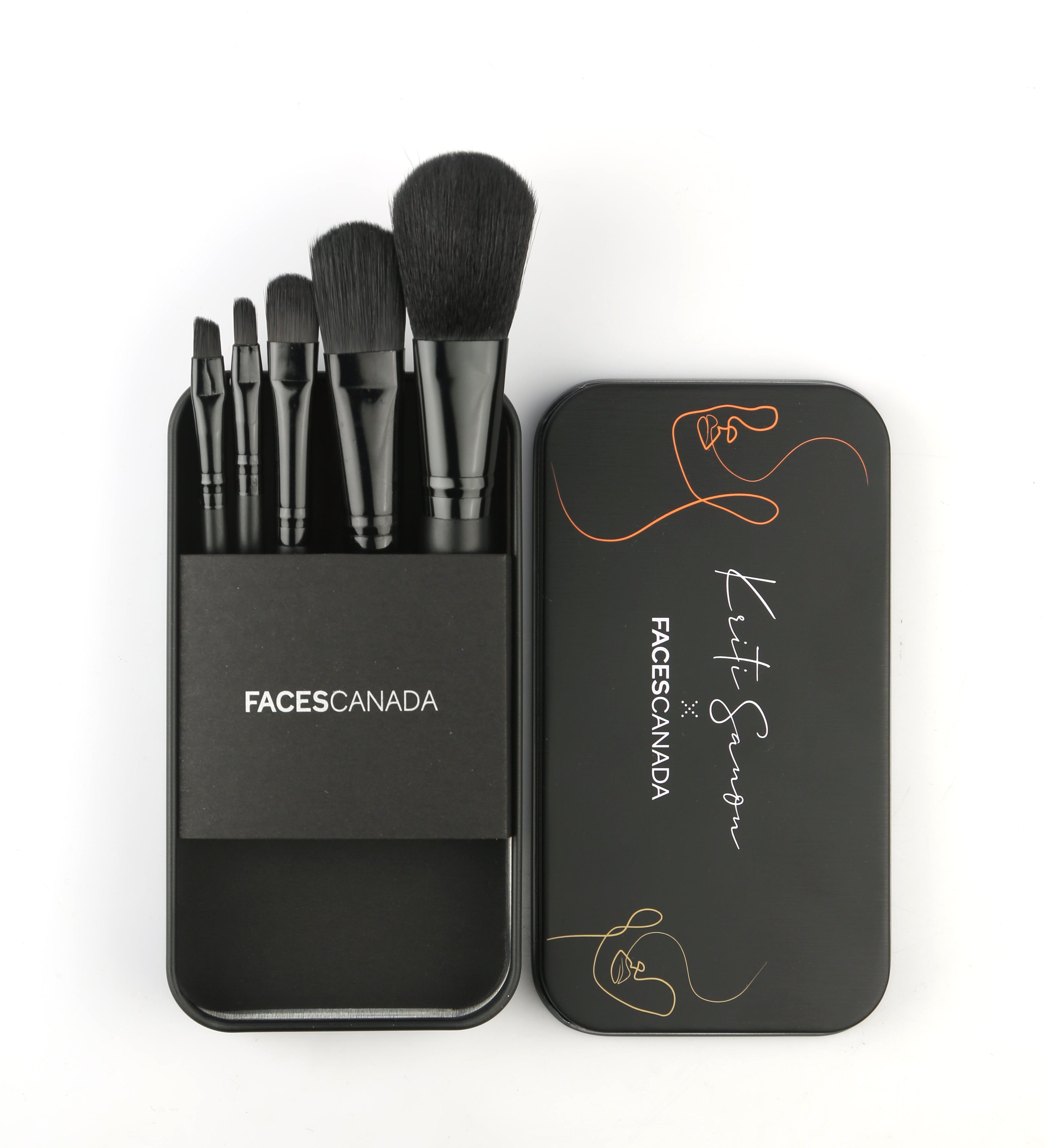 Limited Edition Makeup Brush Kit Online [Set of 5] Faces Canada