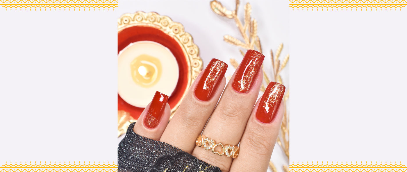10 Festive Nail Art Designs So You Shine from Head to Toe