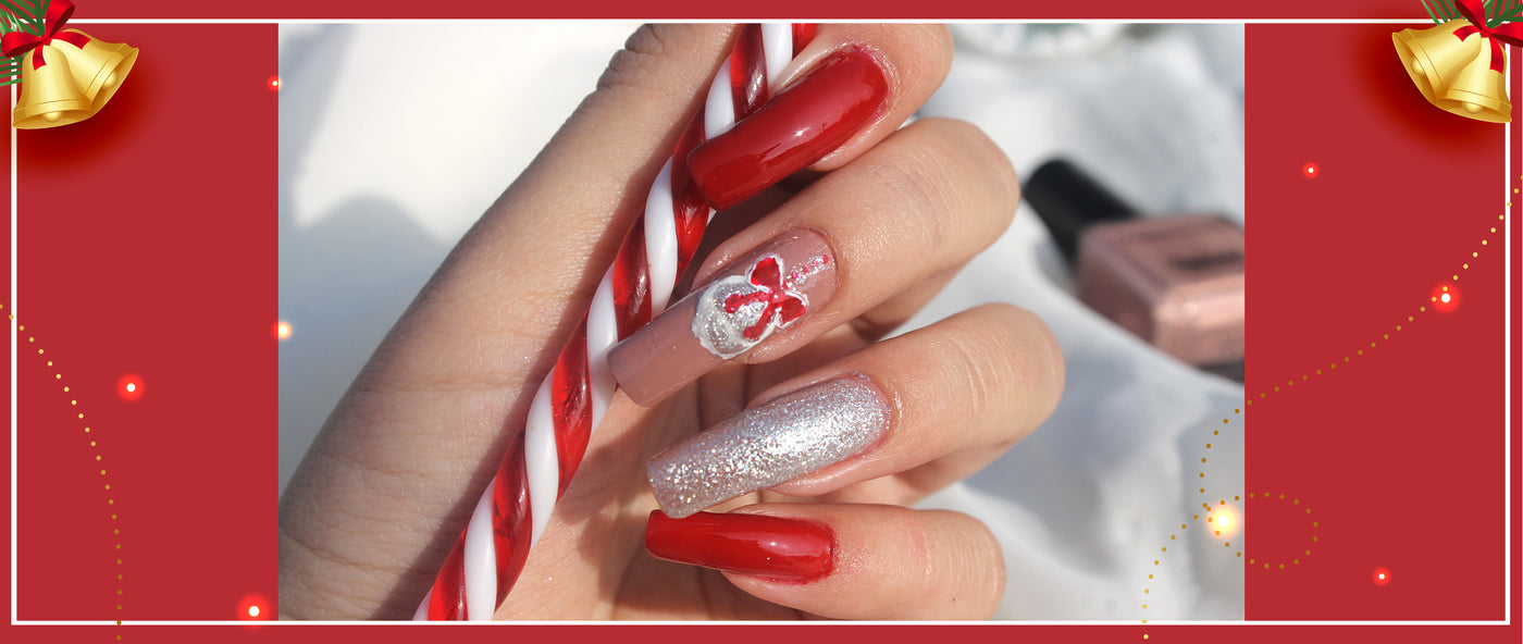 12 Gorgeous Christmas Nail Designs to Set the Mood for 12/22!
