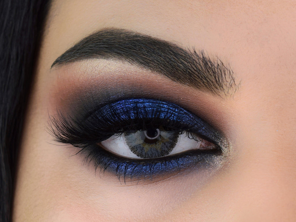Eyeshadow blue best sale