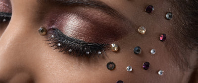 Here's How to Use Rhinestones & Pearls to Up Your Makeup Game