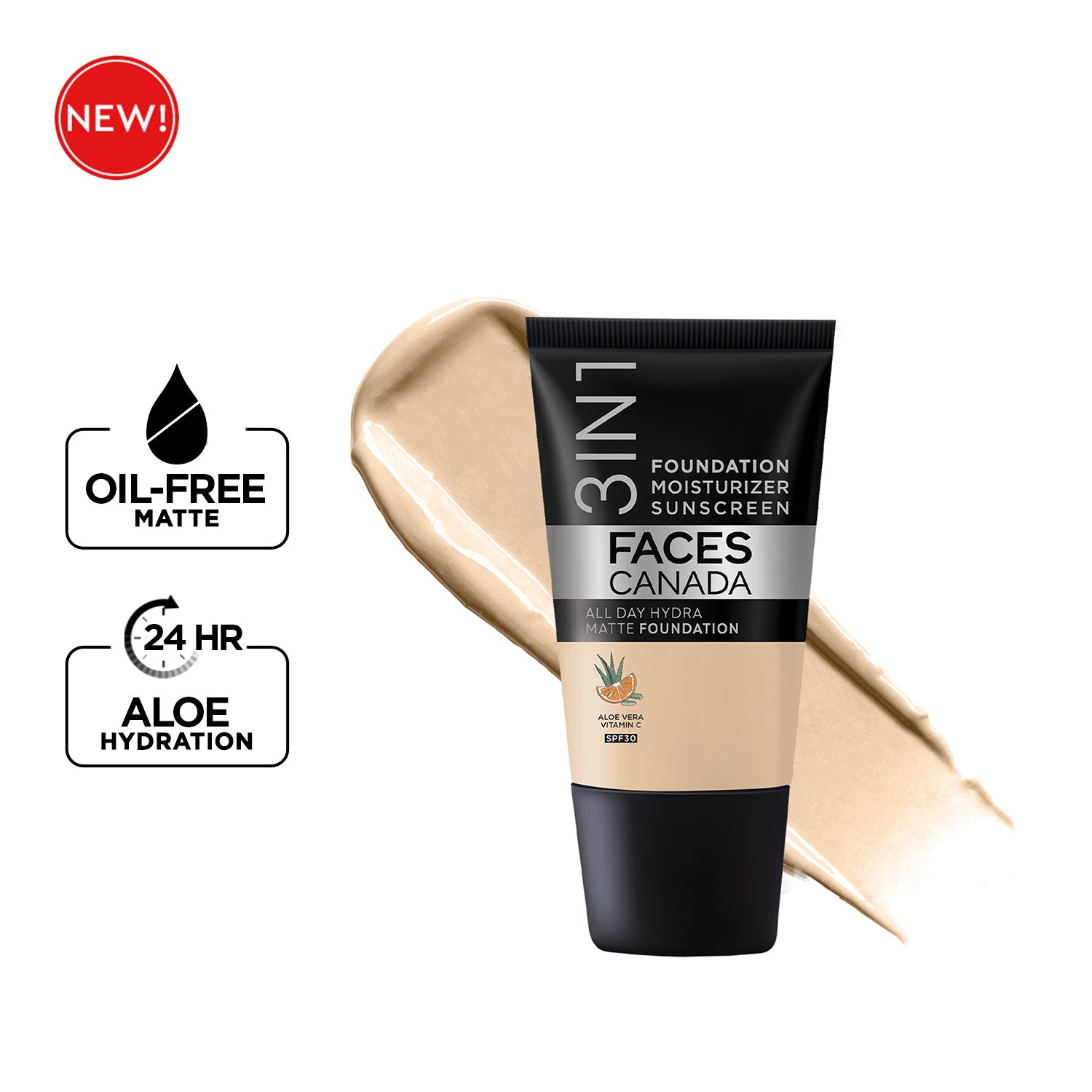 in All Day Hydra Matte Mini Foundation – Faces Canada