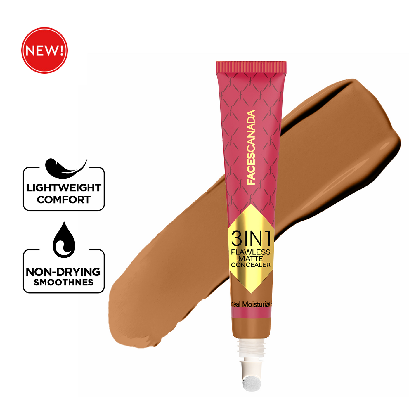 3 in 1 Flawless Matte Concealer & Colour Correctors