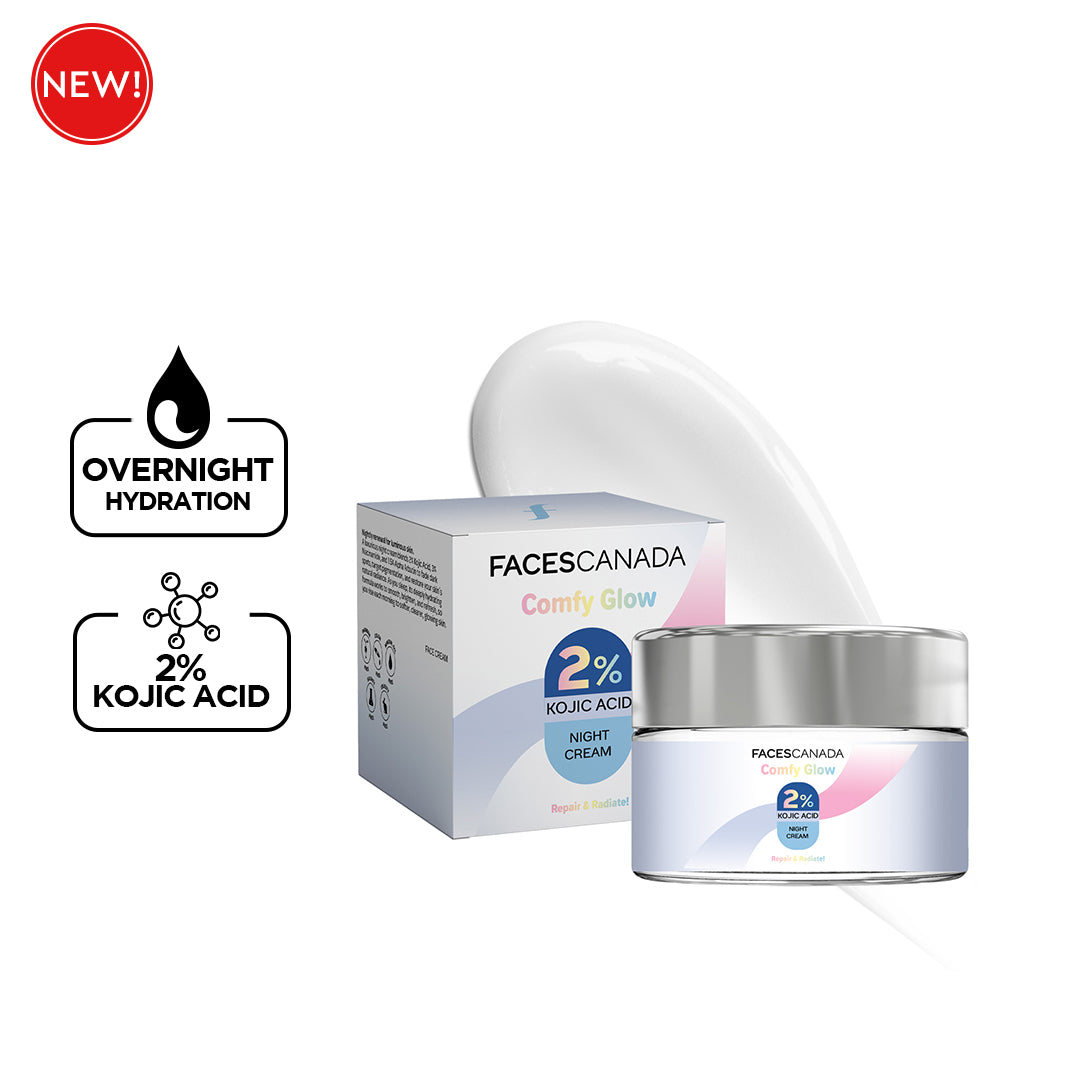 Comfy Glow 2% Kojic Acid Night Cream 25gm
