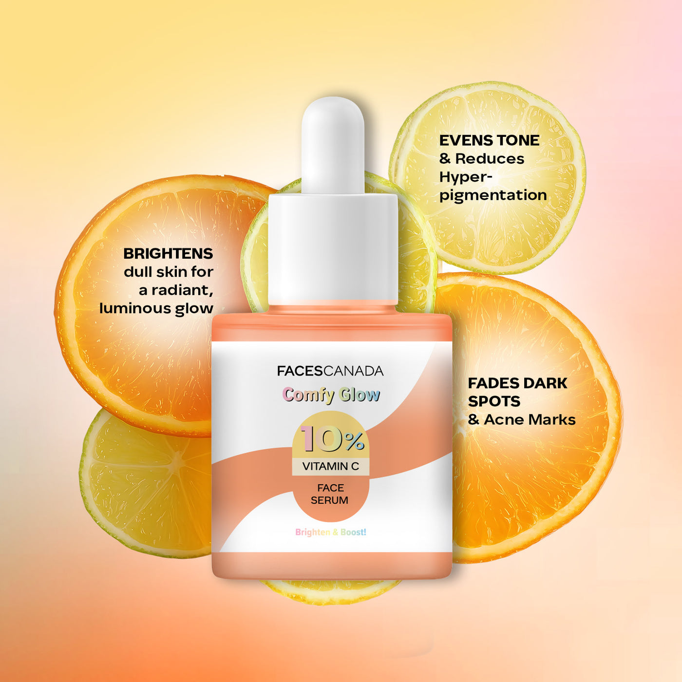 Comfy Glow 10% Vitamin C Face Serum 15ml