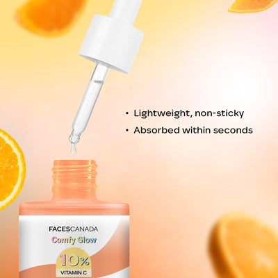 Comfy Glow 10% Vitamin C Face Serum 15ml