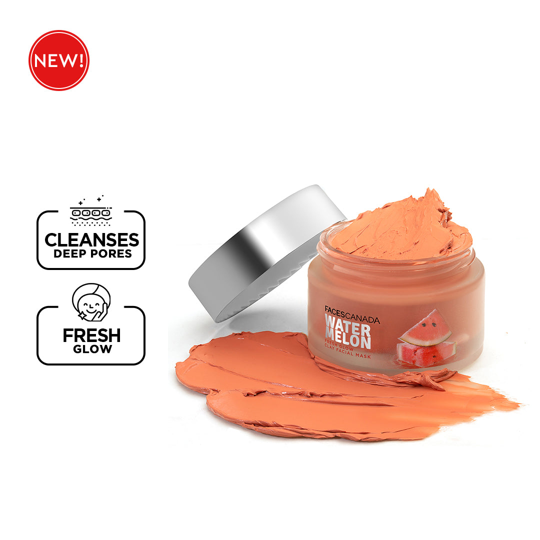 Water Melon Fresh Glow Clay Facial Mask