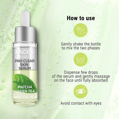 Pro Clear Skin Serum Matcha Green Tea