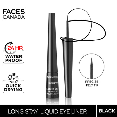 Beyond Black Long Stay Liquid Eye Liner Black