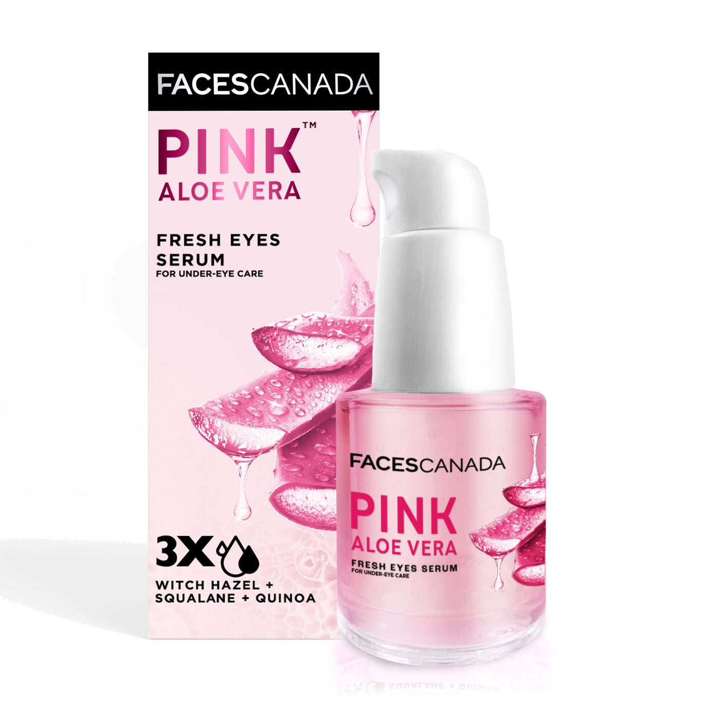 Pink Aloe Vera Fresh Eyes Serum