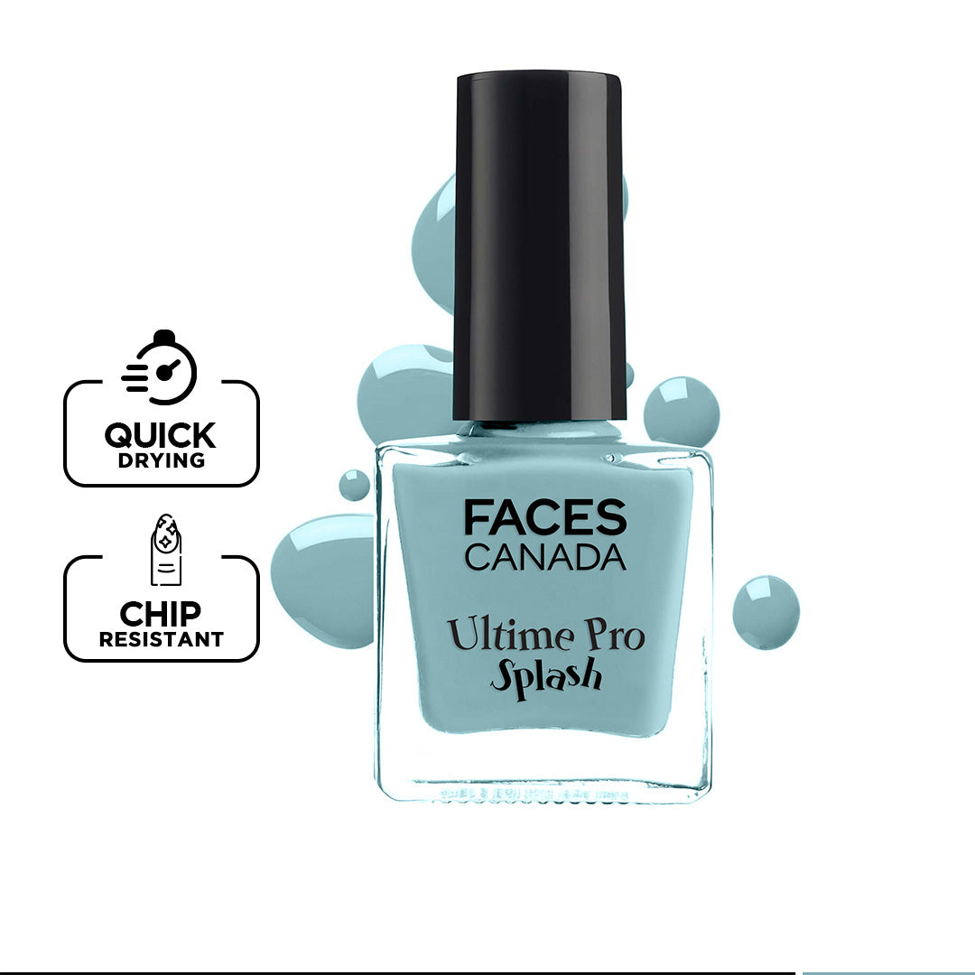 Buy FACES CANADA Splash Nail Enamel - Quick-Drying, Long-Lasting Online at  Best Price of Rs 95.2 - bigbasket
