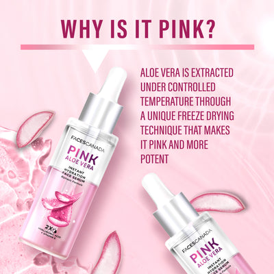 Pink Aloe Vera Instant Hydration Face Serum