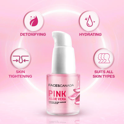 Pink Aloe Vera Fresh Eyes Serum