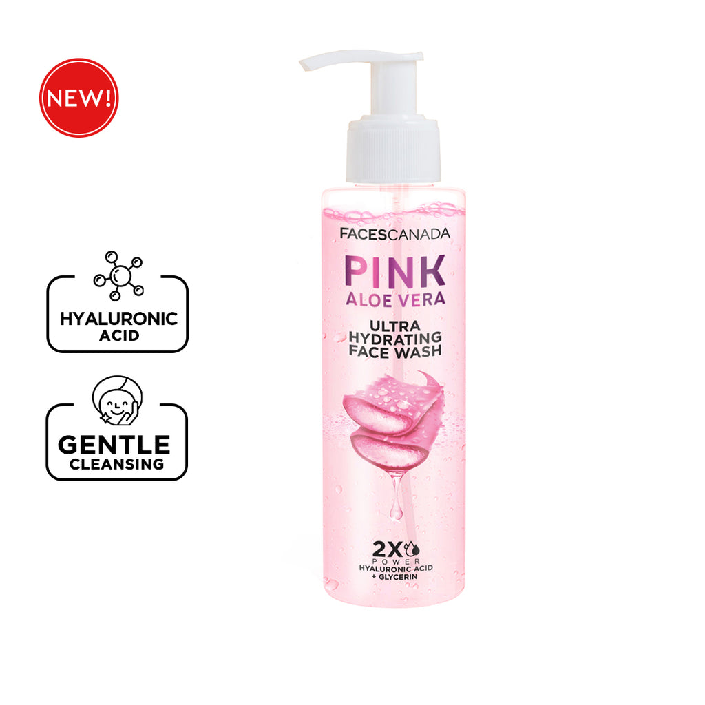Pure Pink Aloe Vera Face Wash [Ultra Hydrating] Online