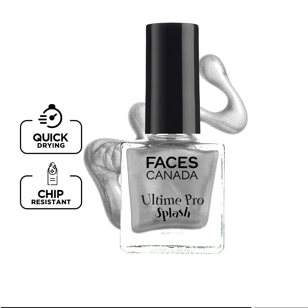 Buy FACES CANADA Splash Nail Enamel - Quick-Drying, Long-Lasting Online at  Best Price of Rs 95.2 - bigbasket