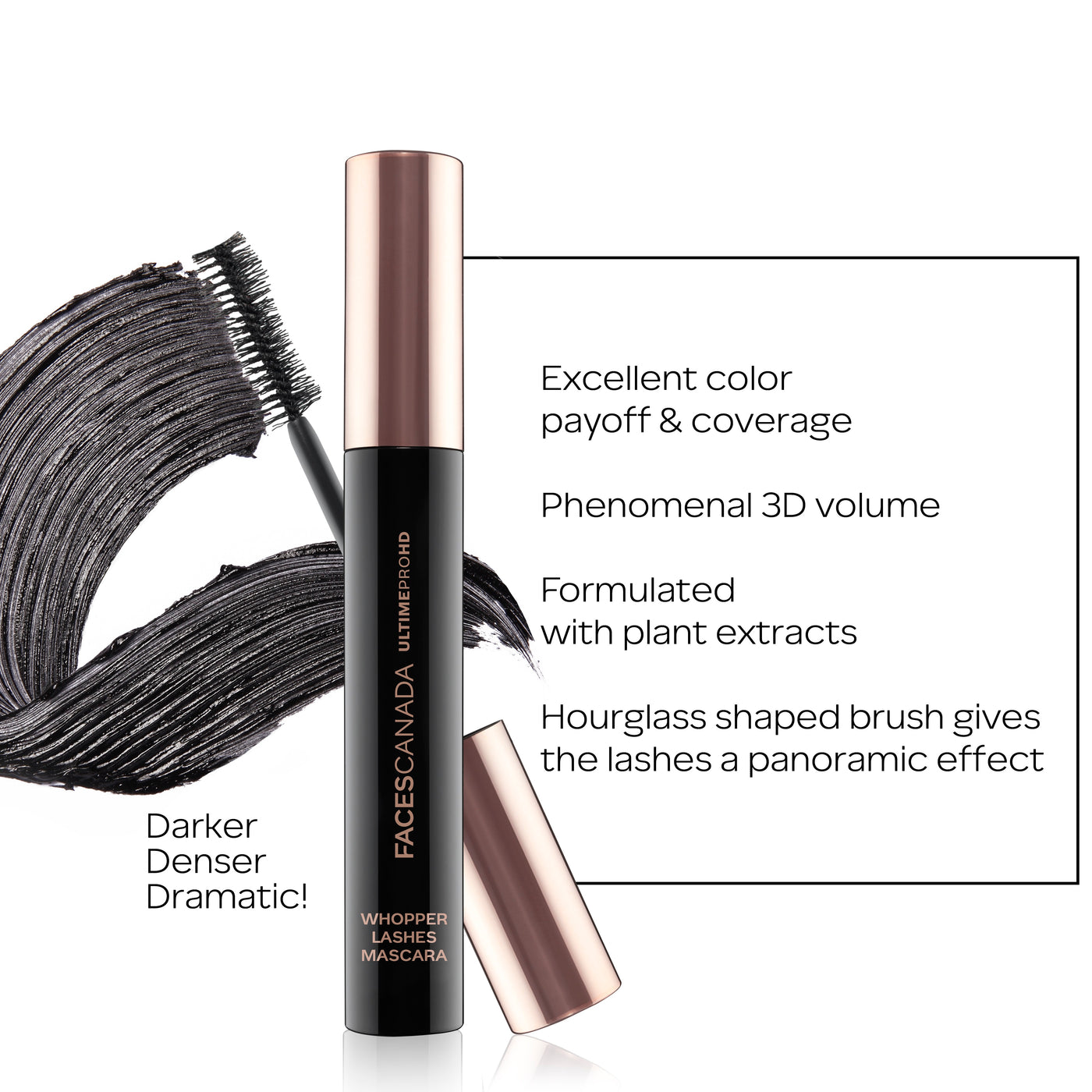 Ultime Pro HD Whopper Lashes Mascara Black